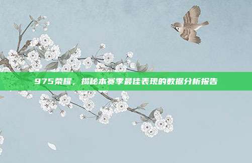 975荣耀，揭秘本赛季最佳表现的数据分析报告