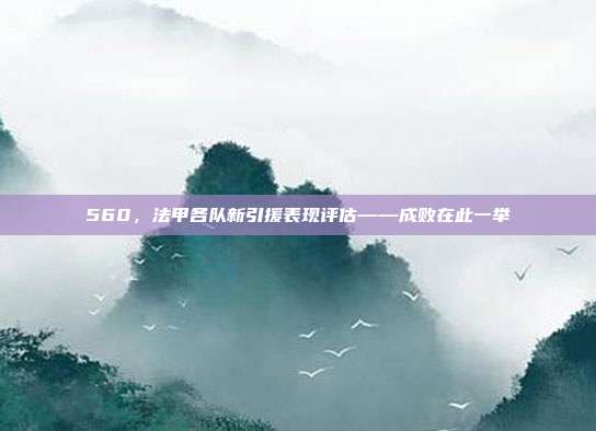 560，法甲各队新引援表现评估——成败在此一举