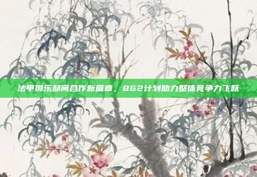 法甲俱乐部间合作新篇章，862计划助力整体竞争力飞跃